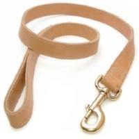 Vital Pet Products Collars and Leads Vento Leather Lead 20mm X 100cm Natural