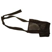 Vital Pet Products Collars and Leads Black Mesh Muzzle Size 03 Black (boxer)