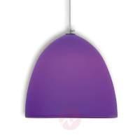 Violet silicon pendant light Fancy