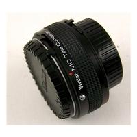 Vivitar MC Tele Converter 2X-5 Lens with case