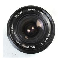 vivitar 28mm 128 lens