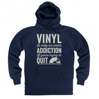 vinyl addiction hoodie