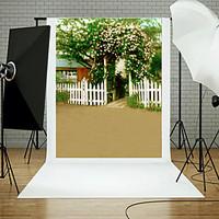 vinyl photo backdrop child studio flowers and plants photography backg ...