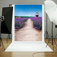 Vinyl Photo Backdrop Child Studio Flowers and Plants Photography Background Baby 5x7ft