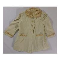 vintage 1930s1940s size 5 6 years cream ivory coat