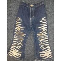 Vintage Etam 3 Years Blue Glittery Jeans