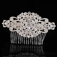 Vintage Rhinestone/Crystal/Diamomd Wedding Hair Comb For Bridal Party