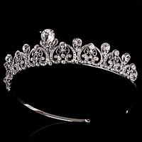 vintage wedding bride austria rhinestone silver hair accessories headp ...