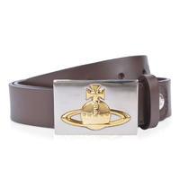 VIVIENNE WESTWOOD ACCESSORIES Orb Square Plated Belt