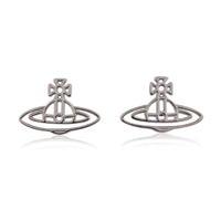 vivienne westwood jewellery thin lines orb stud earrings