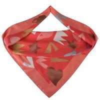 vivienne westwood accessories orb heart silk scarf