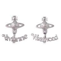 VIVIENNE WESTWOOD JEWELLERY Toni Logo Earrings