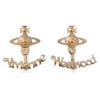 VIVIENNE WESTWOOD JEWELLERY Toni Logo Earrings