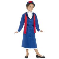 Victorian Nanny Costume Blue