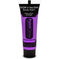 Violet Glow In The Dark Body Paint