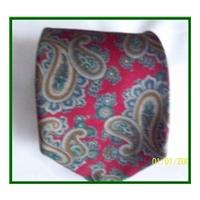 vintage St Michael - Multi-coloured Paisley - Tie