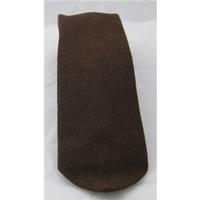 vintage folkespeare brown wool tie