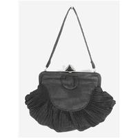 Vintage Circa 1930\'s Stunning Black Evening Bag