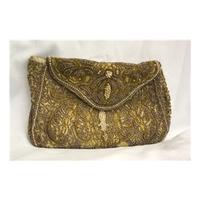 Vintage Embroidered Gold Clutch Bag Unbranded - Size: One size - Metallics - Clutch bag