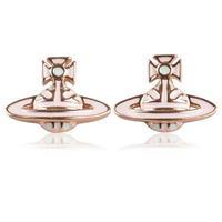 VIVIENNE WESTWOOD JEWELLERY Pastel Jack Bas Relief Earrings