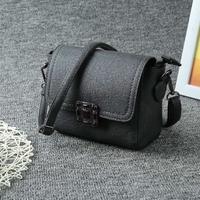 vintage soft pu hasp flap mini shoulder messenger womens crossbody bag