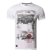 View T-Shirt in Optic White  Sth Shore