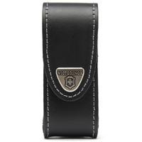 Victorinox Leather Belt Pouch, 2-4 Layer - Black, Black