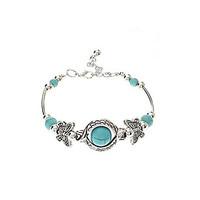 Vintage Bohemian Style Butterfly Turquoise Bracelet Jewelry Christmas Gifts