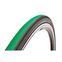 Vittoria Pave Evo CG Tubular Tyre - Black / Green / 28\