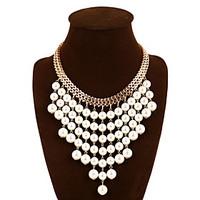 Vintage/Party/Work/Casual Alloy/Imitation Pearl Statement