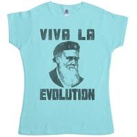 Viva La Evolution Womens T Shirt