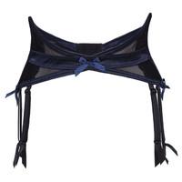 Vivienne Suspender Black/Blue