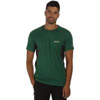 virda t shirt hunter green grey