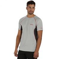 virda t shirt light steel grey