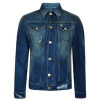 VIVIENNE WESTWOOD ANGLOMANIA Distressed Denim Jacket