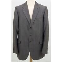 vintage burberrys chest 40 light brown striped jacket