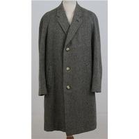vintage 60s cunninghams size l greyblack crombie nicholson coat