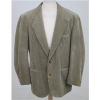 Vintage 1980`s, Austin Reed, size 40R, beige corduroy jacket