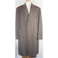 Vintage Daks size 42 brown and grey overcoat