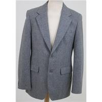 Vintage John Collier, size 38R grey herringbone jacket