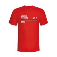 Viktor Fischer Ajax Squad T-shirt (red)