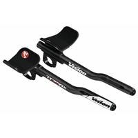 Vision Trimax Alloy Clip on R-Bend V15 - Black / 31.8mm