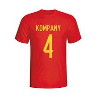 Vincent Kompany Belgium Hero T-shirt (red) - Kids