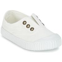 Victoria INGLESA LONA TINTADA boys\'s Children\'s Shoes (Trainers) in white
