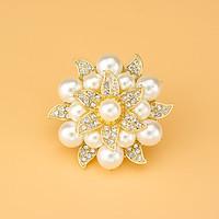 vintage flower crystal detachable decorative accents plastic shoe clip ...