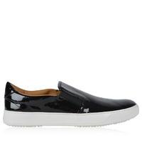 VIVIENNE WESTWOOD MAN Patent Slip On Trainers