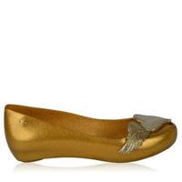 vivienne westwood x melissa ultragirl heart ballerina shoe