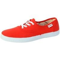 victoria sneakers 106613 coral mens shoes trainers in red