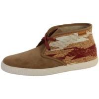 victoria sneakers 066103 whisky mens shoes high top trainers in brown