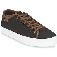 victoria basket lino detalle marron mens shoes trainers in black